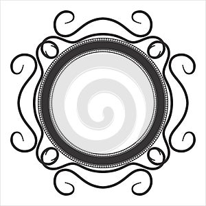 Circle vector Frame