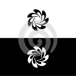 Circle vector logo template design