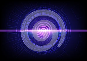 Circle visulization background