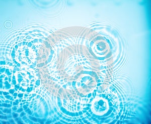 Circle water ripple wave suface background