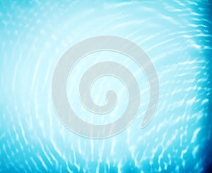Circle water ripple wave suface