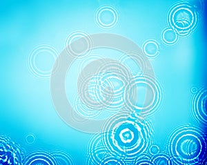 Circle water ripple wave suface background