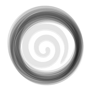 Circles design isolated illustration on white background