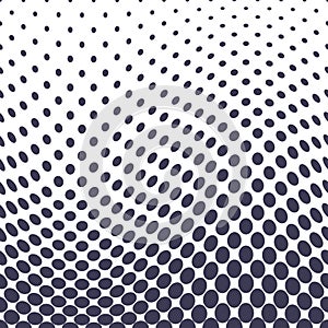 Circles halftone seamless geometric gradient purple  pattern