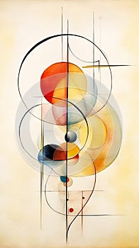 Circles, Lines, and Warm Colors: A Study in Geometry
