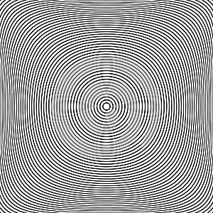 Circle lines pattern. Abstract geometric background