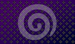 Circles with a swirling pattern are arranged in rows in a linear order. Background image.