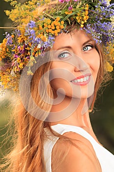 Circlet of flowers