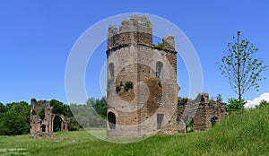 Circo di Massenzio left tower, Appia Antica, Rome photo