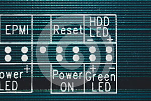 Circuit board abstract background. computer motherboard close up. micro elements of computer. Intelligent technology