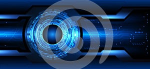 circuit board Abstract modern and circle futuristic science technology Hi tech connect communication digital background vector