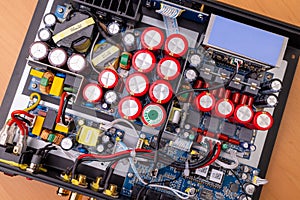Circuit board of amplifier