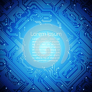 Circuit board background