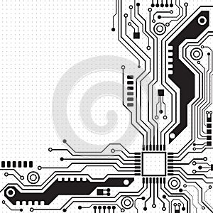 Circuit board background texture