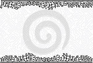 Circuit board background vector eps8 photo