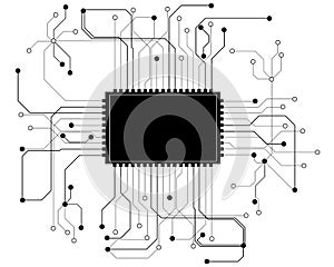 Circuit board cpu,