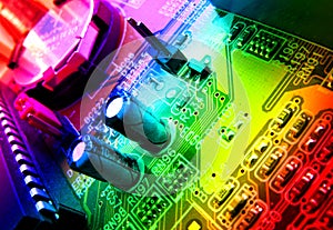 Circuit board detail