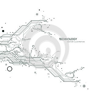 Circuit board   futuristic  technological processes  digital technology background