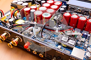 Circuit board of sound amplifier