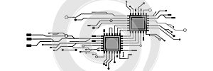 Circuit Board Technology CPU Microprocessor Interface Connection