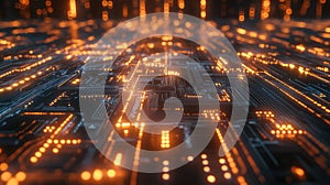 Circuit board technology transmitting data creating network concepts