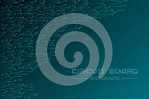 Circuit board vector background. Digital backdrop.