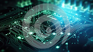 circuit technology background light