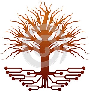 Circuit tree logo