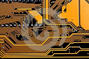 Circuits of a computer motherboard