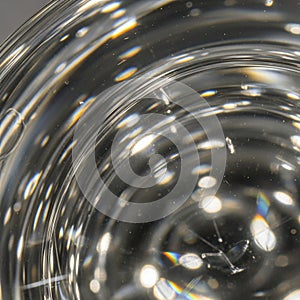 Circular, abstract pattern resembling a series