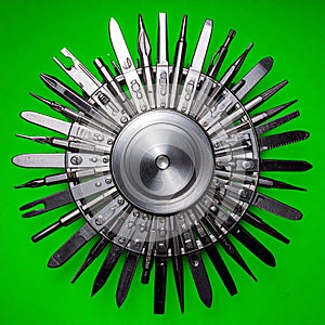 Circular Array of Versatile Pocket Knife Tools