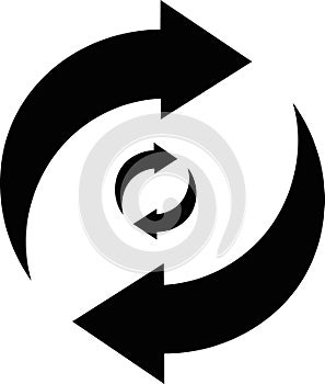 Recycle Refresh Circular Arrows Icon