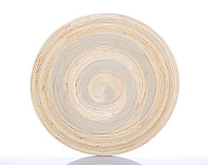 Circular Bamboo Dish