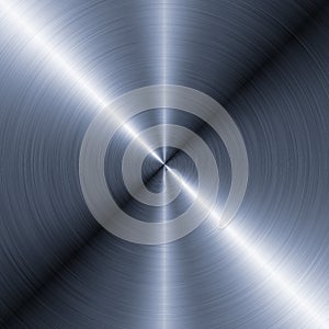 Circular Brushed Metal Background