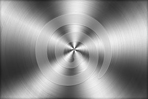 Circular brushed metal texture background,illustration