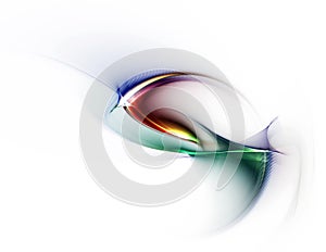 Circular colorful abstract background