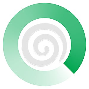 Circular, concentric element. Abstract circle. Preloader, crosshair, buffer shape