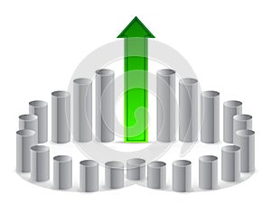 Circular continuous graph