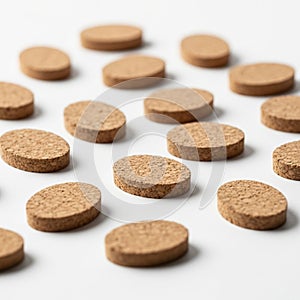 With consistent thickness, showcasing the typical texture and