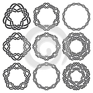 Circular decorative elements for design