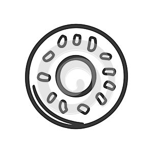 AI-Generated Donut Icon