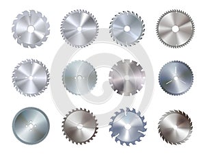 Circular disk equipment and sharp saw blades