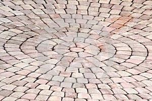 Circular Floor brick design