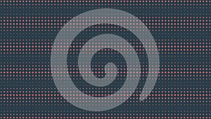 Circular Half Tone Pattern Vector Interference Effect Red Black Abstraction