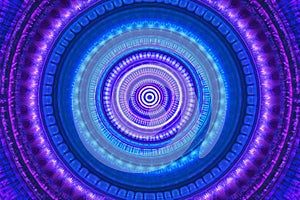 Circular hypnotic patterns