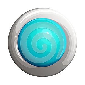 Circular icon type button for multiple uses photo