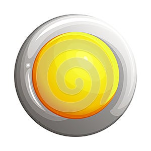 Circular icon type button for multiple uses photo