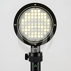 Circular LED Light Panel with Adjustable Mount