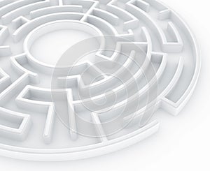 Circular maze