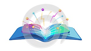 Circular Network Lock, Data Security System Icon, vector design Generative AI